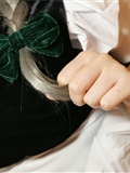 Black silk game beauty [Cosplay] izayoi Sakuya Japanese super seductive beauty photo(58)